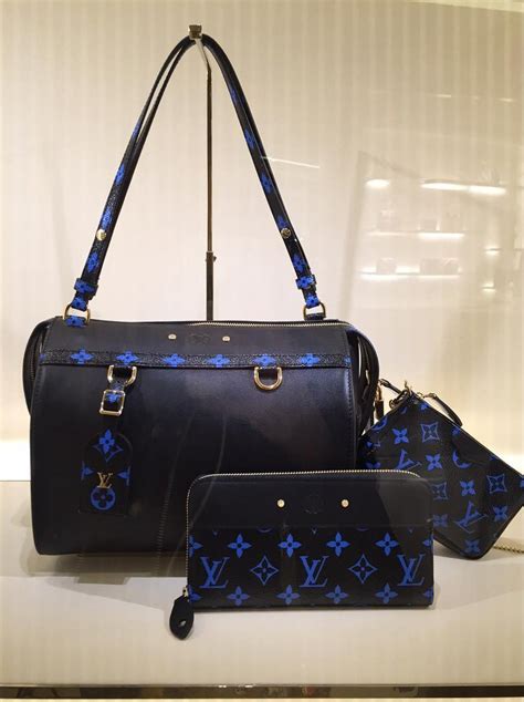 lv blue monogram bag|louis vuitton monogram bag price.